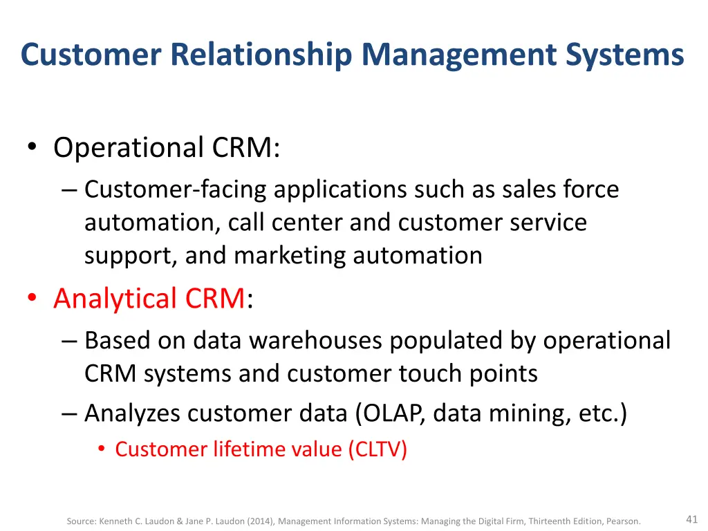 customer relationship management systems 1