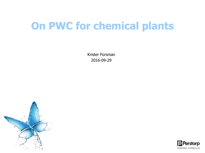 on pwc for chemical plants