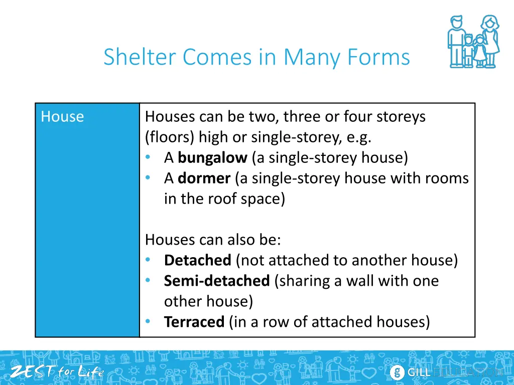 shelter comes in many forms