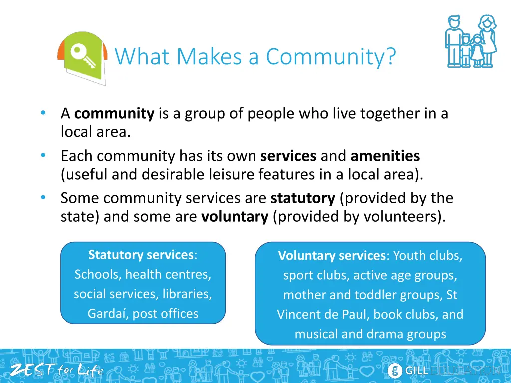 what makes a community