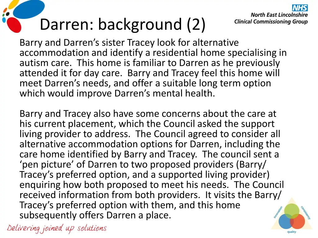 darren background 2 barry and darren s sister