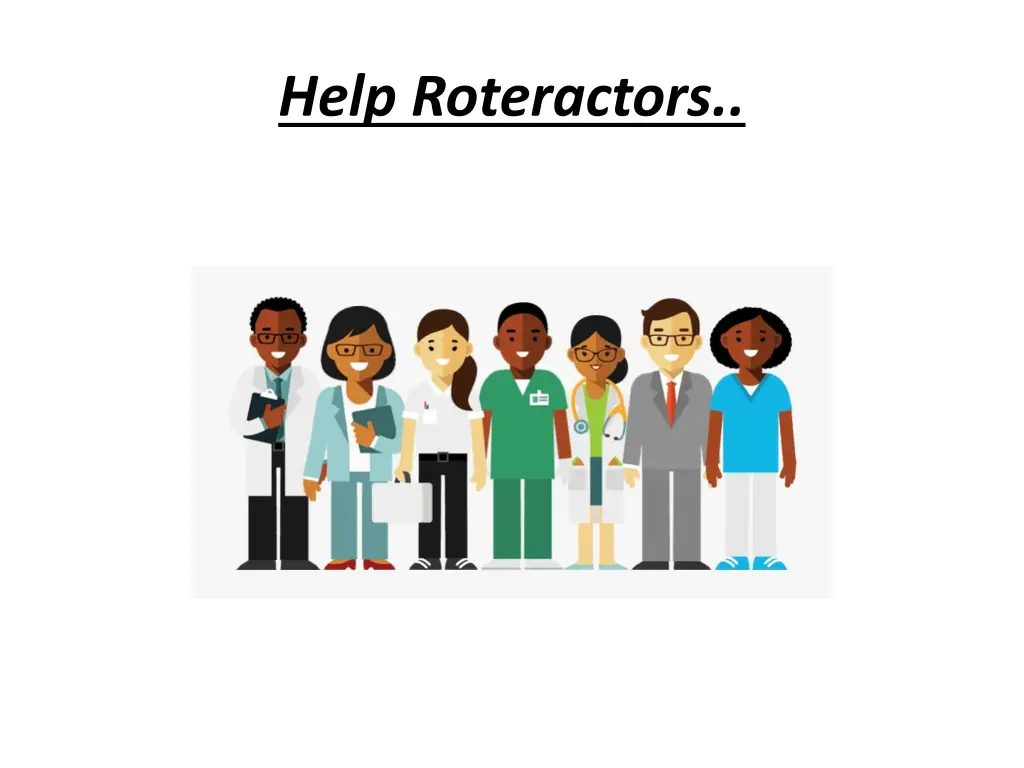 help roteractors