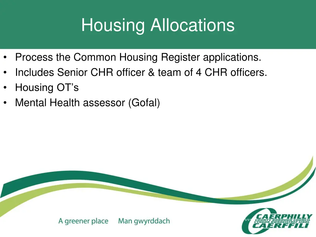 housing allocations