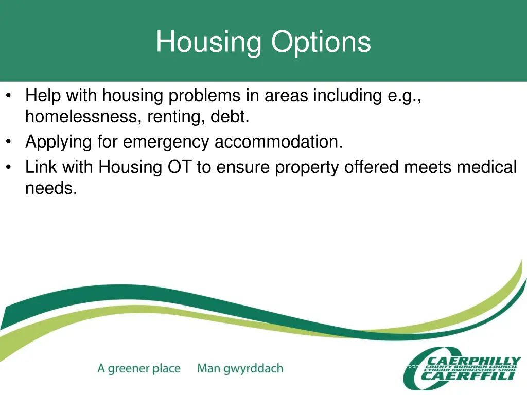 housing options