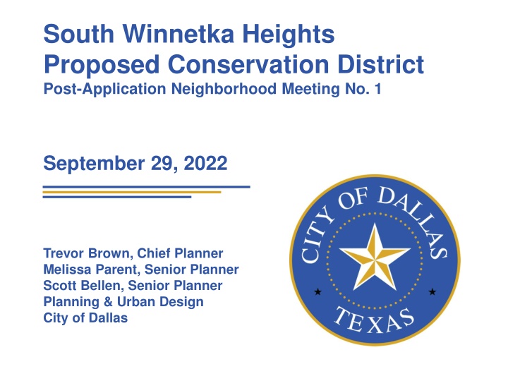 south winnetka heights proposed conservation