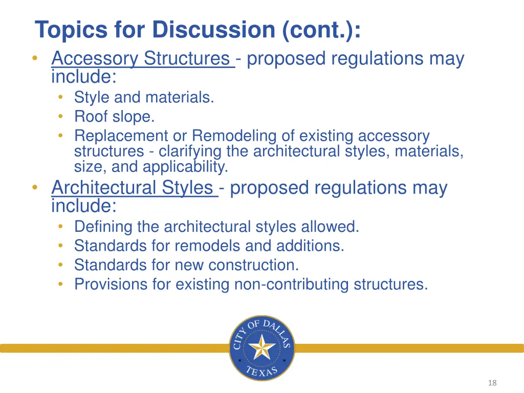 topics for discussion cont accessory structures