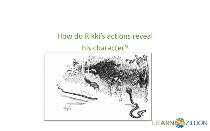 how do rikki s actions reveal his character