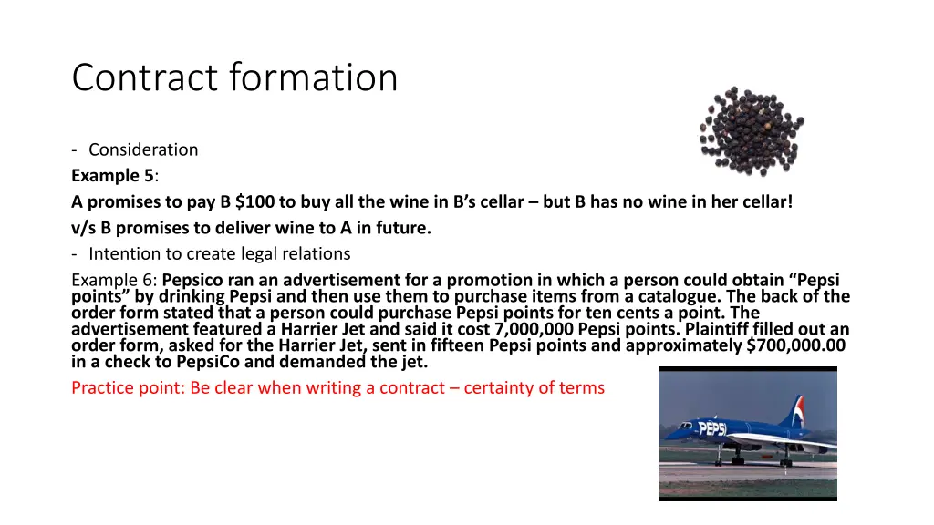 contract formation