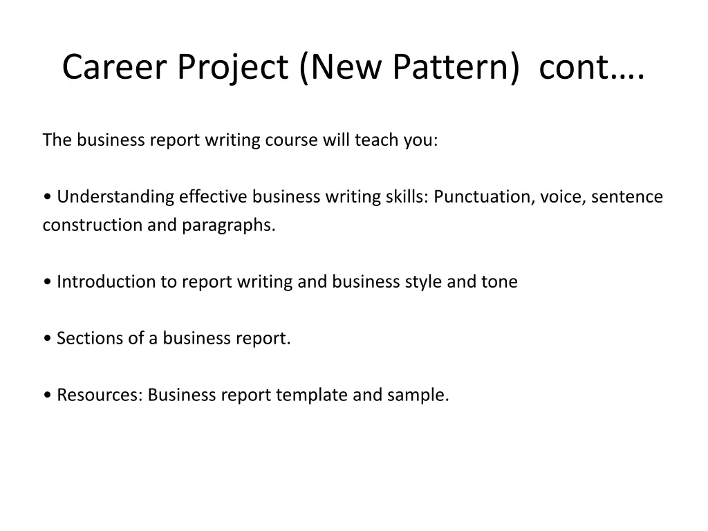 career project new pattern cont 4