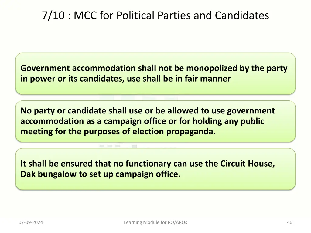 7 10 mcc for political parties and candidates