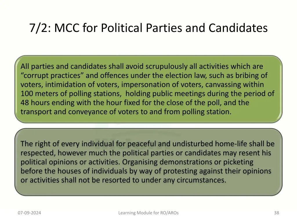 7 2 mcc for political parties and candidates