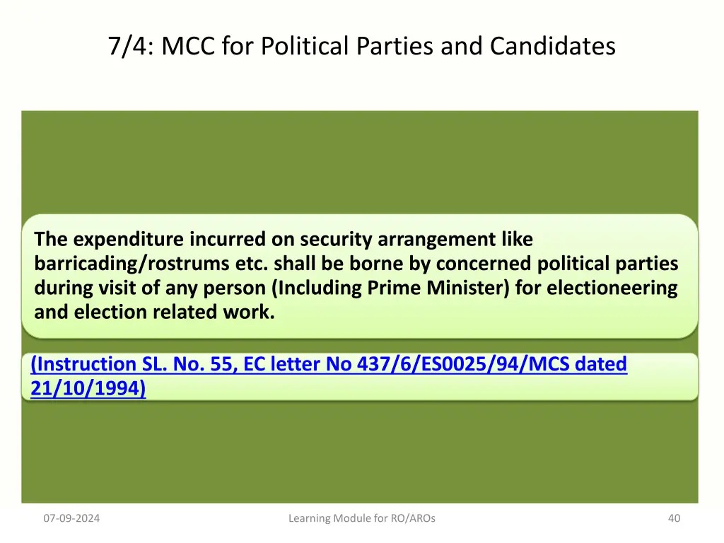 7 4 mcc for political parties and candidates