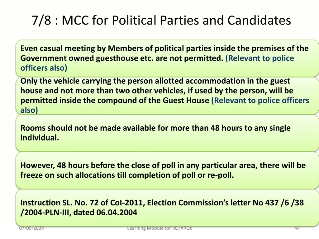 7 8 mcc for political parties and candidates