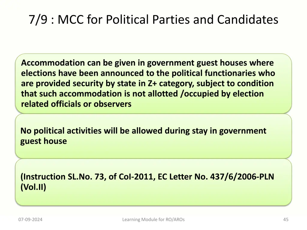 7 9 mcc for political parties and candidates