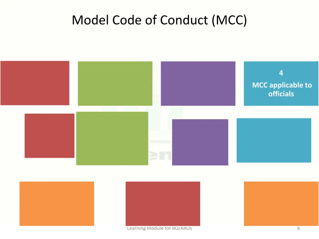 model code of conduct mcc 1