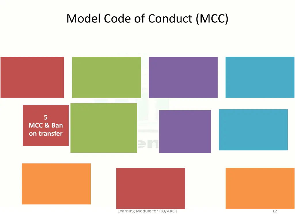 model code of conduct mcc 2