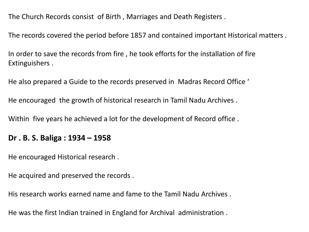 the church records consist of birth marriages