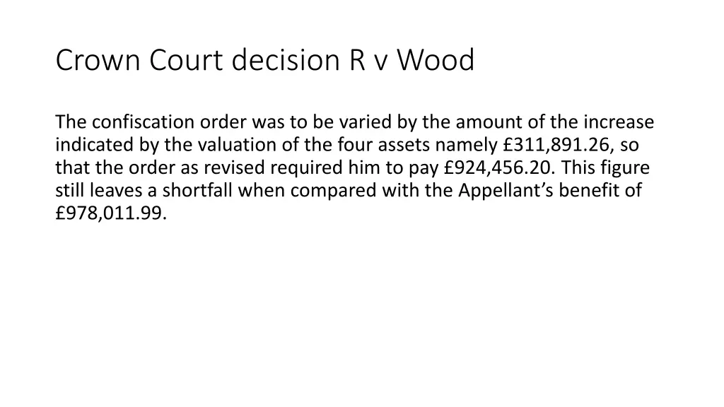 crown court decision r v wood