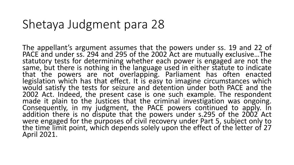 shetaya judgment para 28