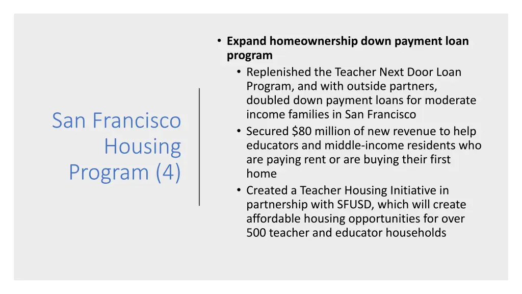 expand homeownership down payment loan program