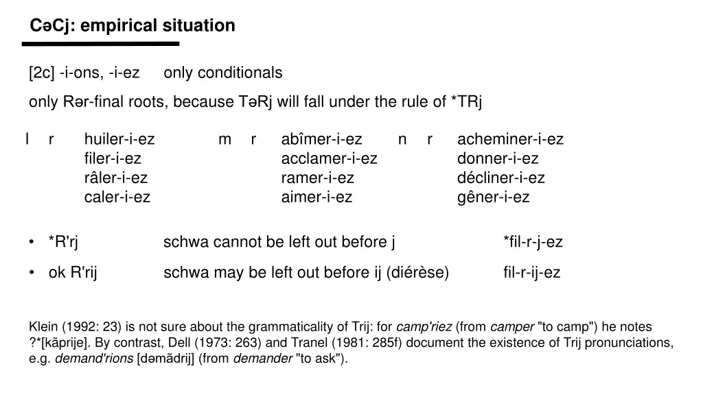 c cj empirical situation 3