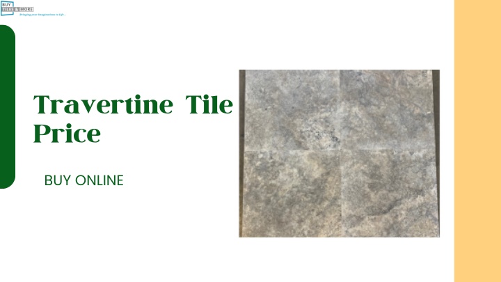 travertine tile price