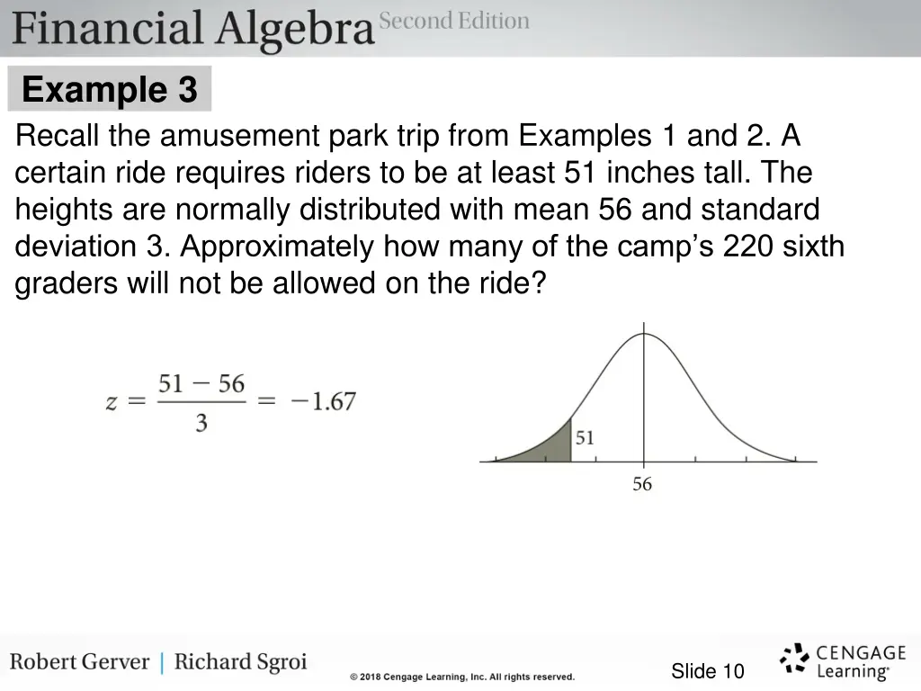 example 3 recall the amusement park trip from 1