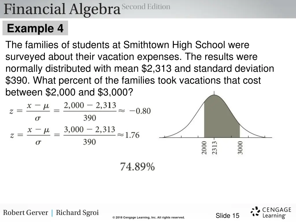 example 4 the families of students at smithtown 3