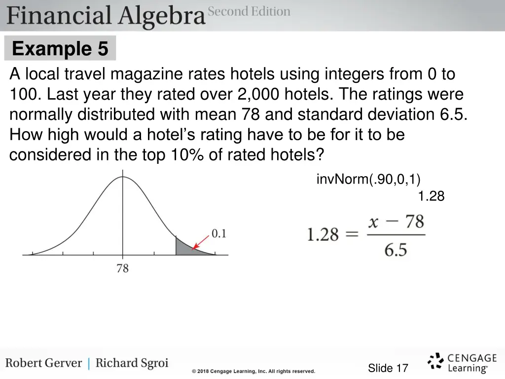 example 5 a local travel magazine rates hotels 1