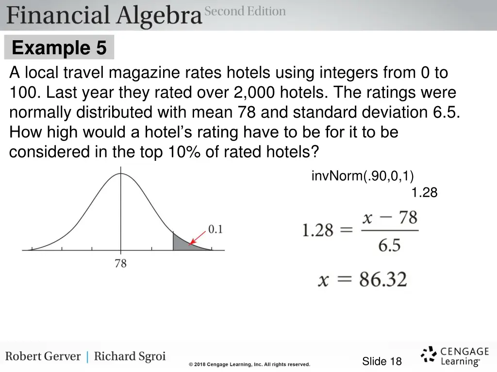 example 5 a local travel magazine rates hotels 2