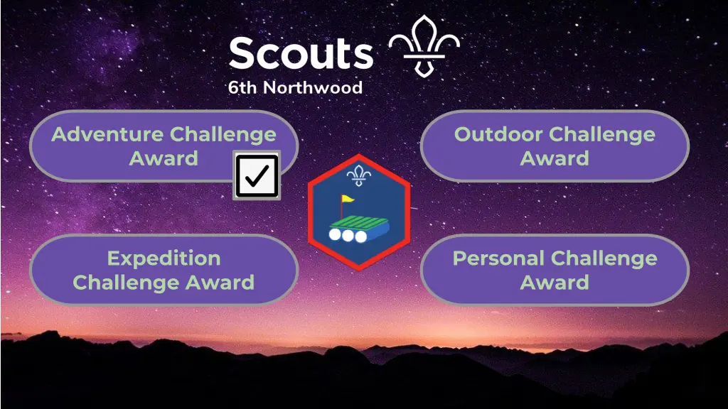 adventure challenge award