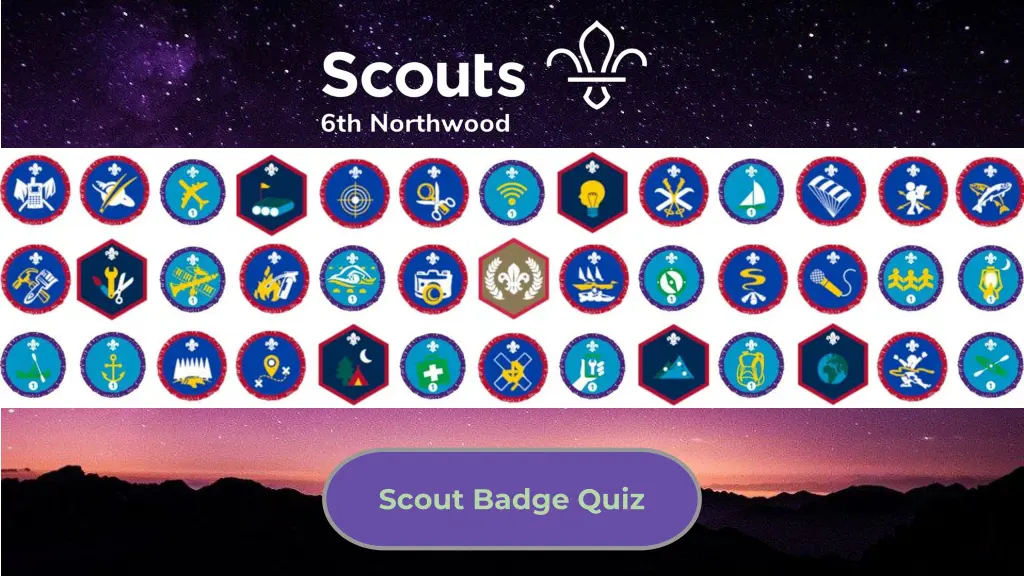 scout badge quiz