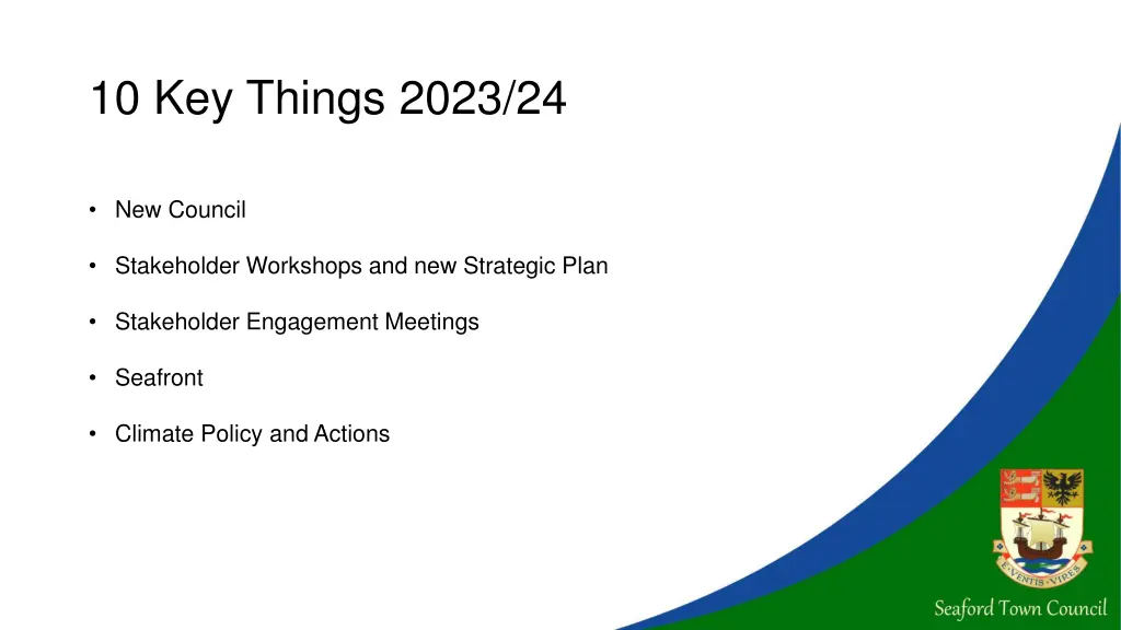 10 key things 2023 24