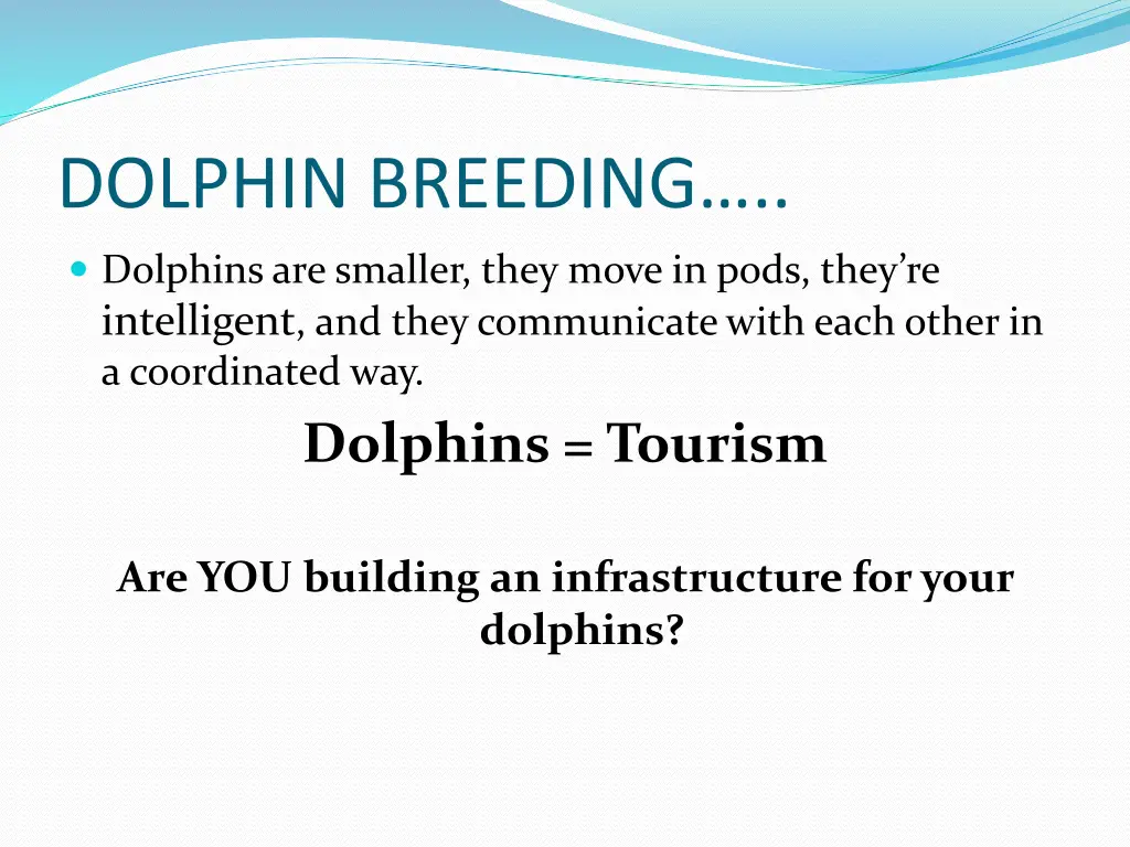 dolphin breeding