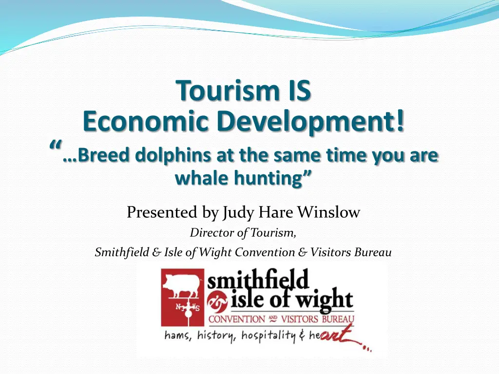 tourism is