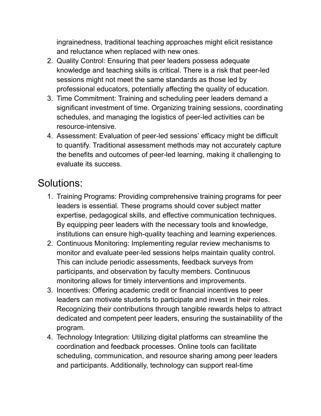 ingrainedness traditional teaching approaches