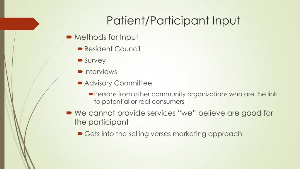 patient participant input 1