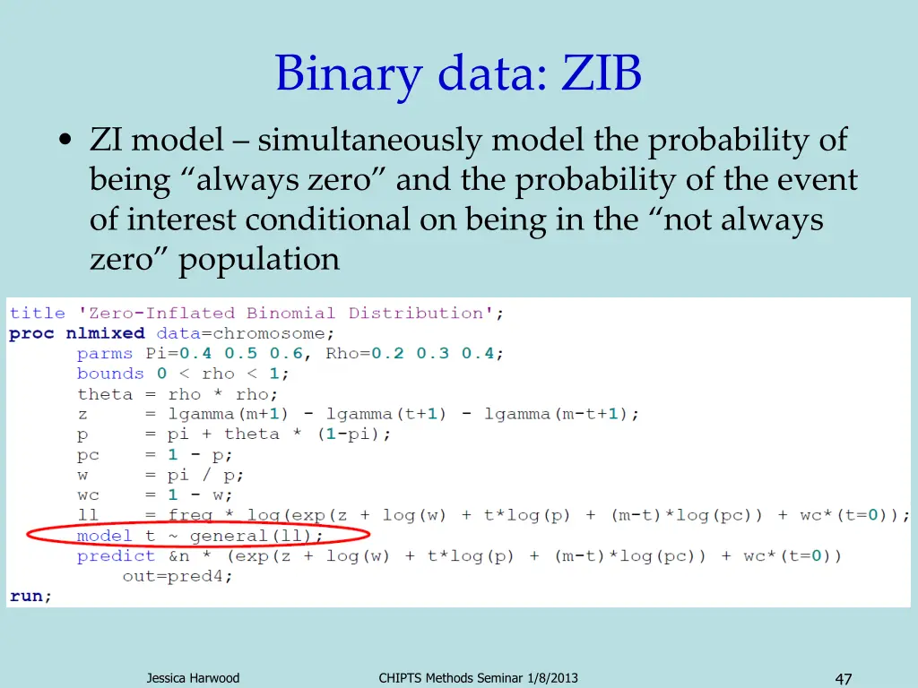 binary data zib