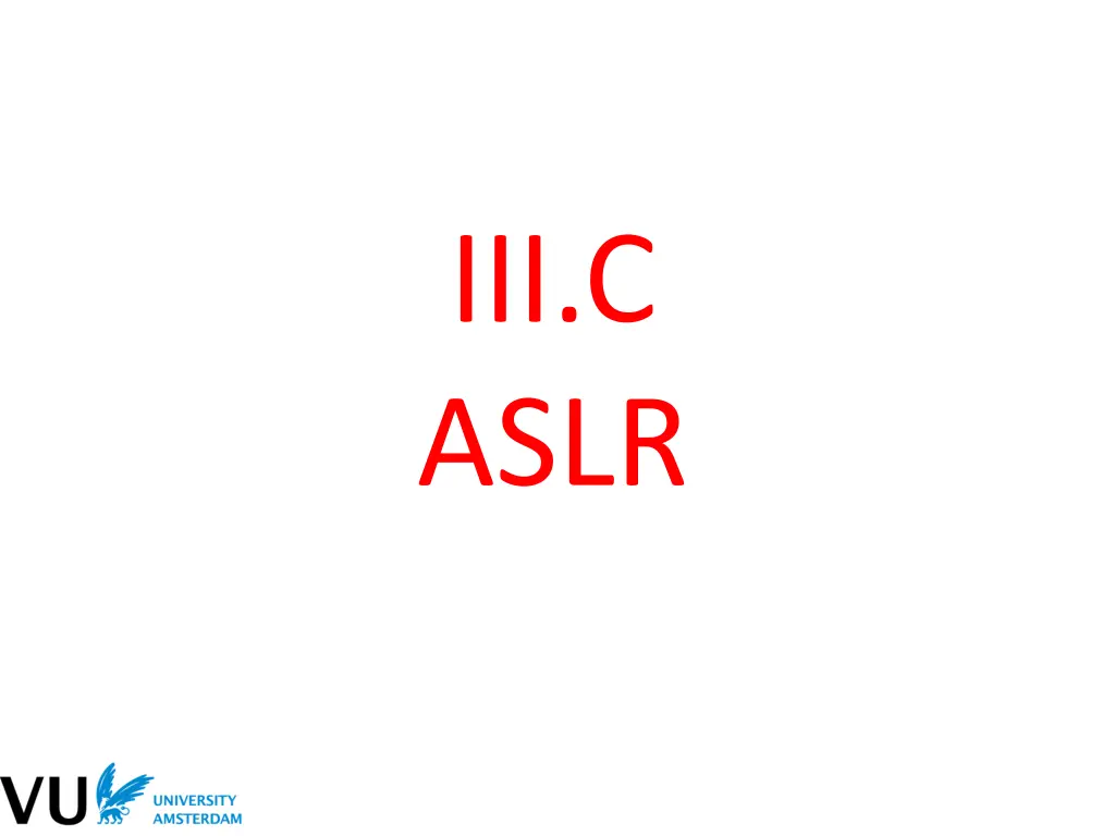 iii c aslr