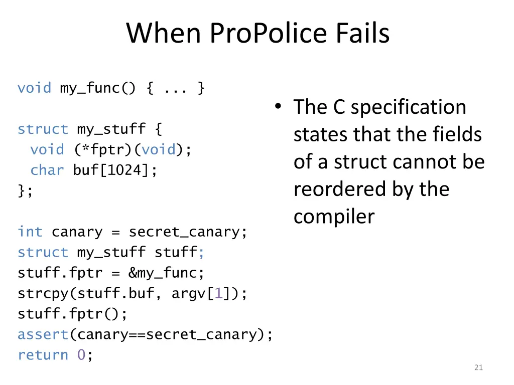 when propolice fails