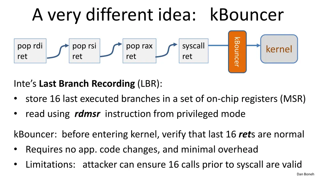 a very different idea kbouncer 1