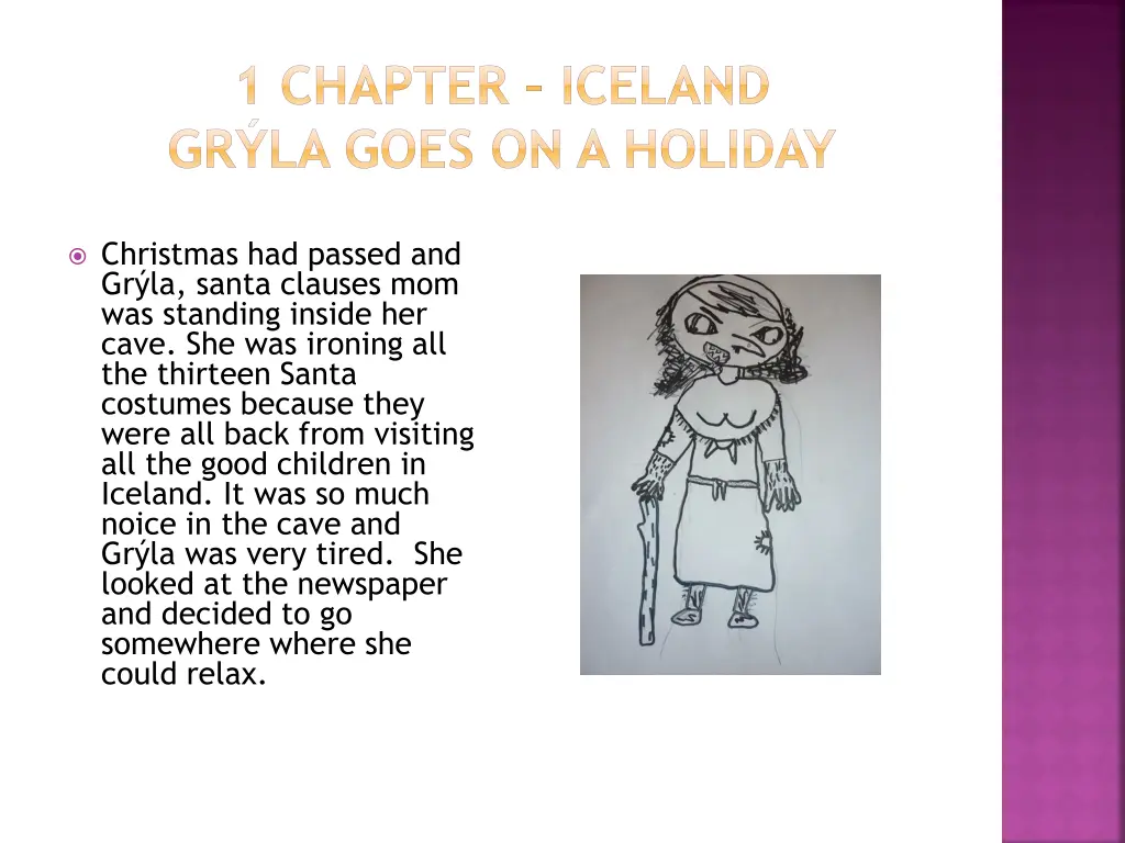 1 chapter iceland gr la goes on a holiday