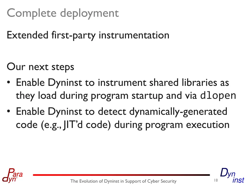 complete deployment 1