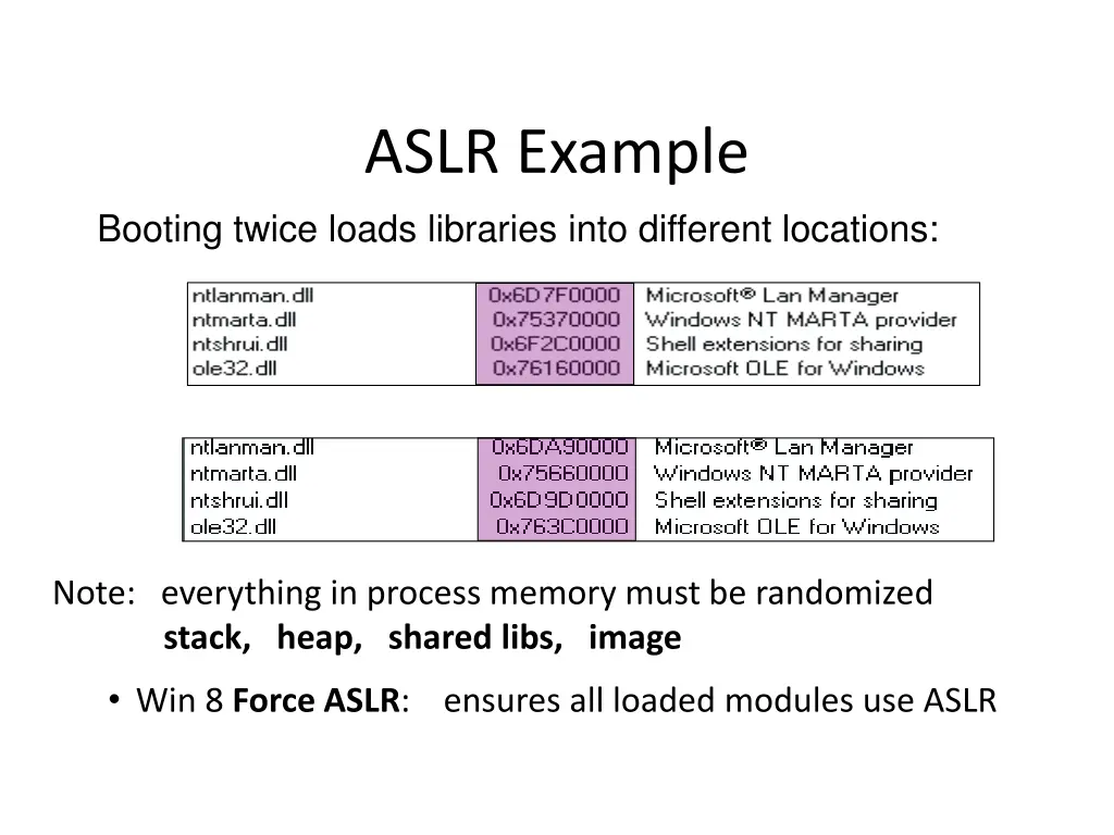 aslr example