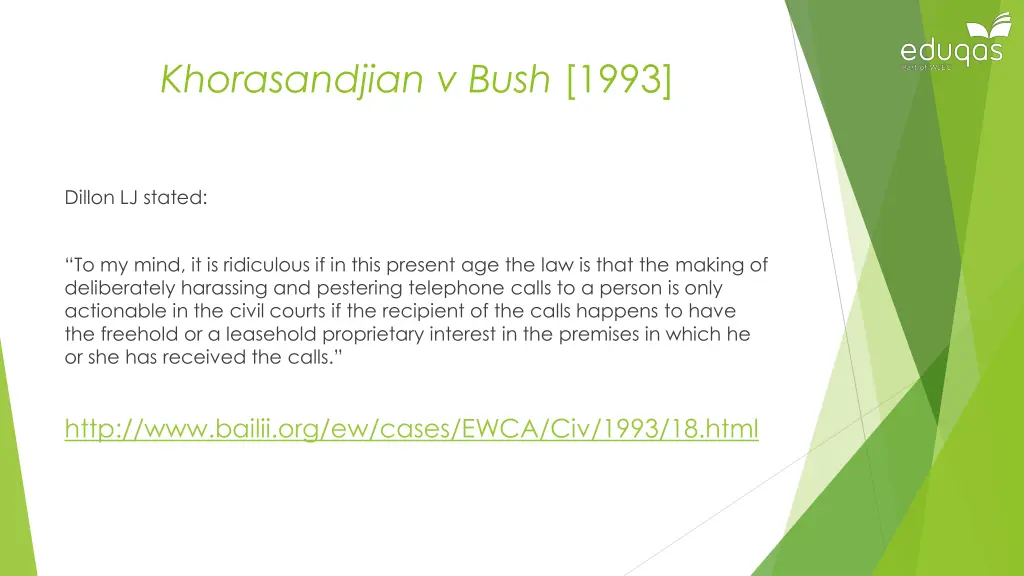 khorasandjian v bush 1993 2