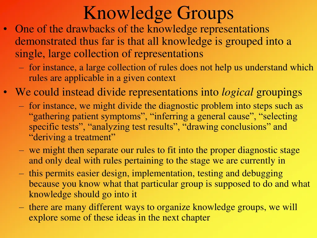 knowledge groups