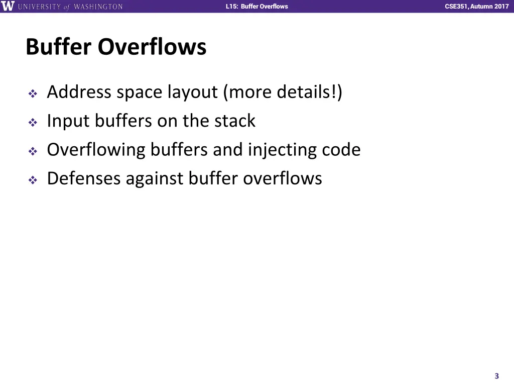 l15 buffer overflows 2