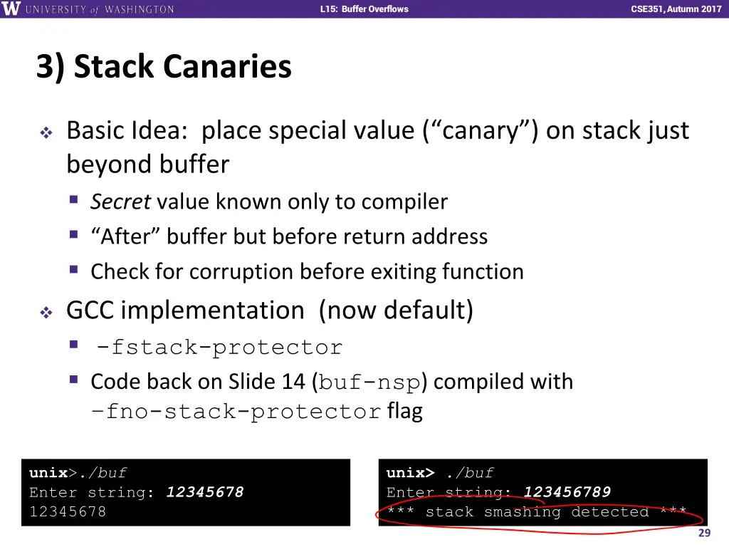 l15 buffer overflows 28