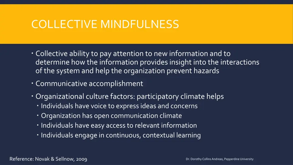 collective mindfulness