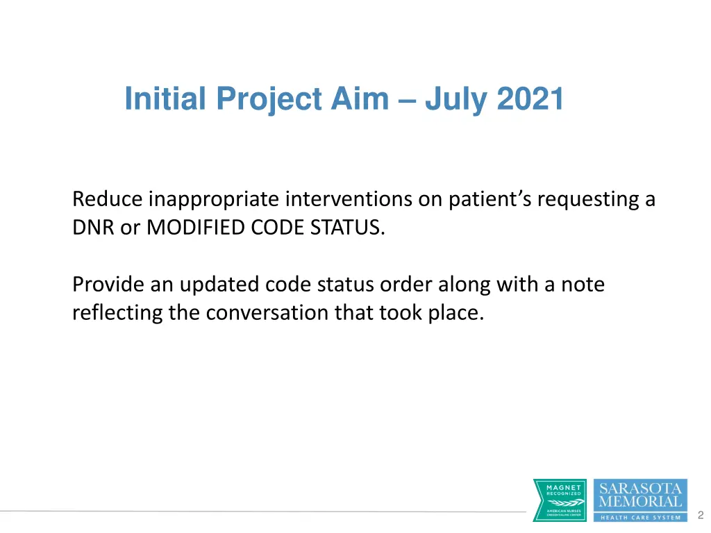 initial project aim july 2021